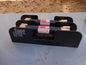 GOULD SHAWMUT 60302 FUSE HOLDER WITH 2 FUSETRON FRS-R-15 / 600V FUSES