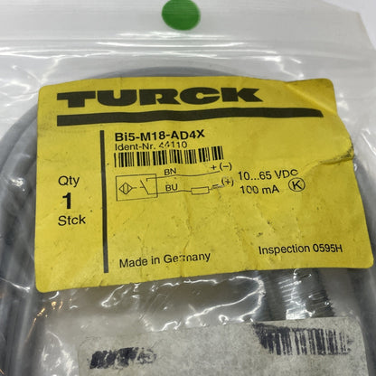 TURCK BI5-M18-AD4X Inductive Proximity Sensor M18 x 1 10-65 VDC 5mm (USA SELLER)