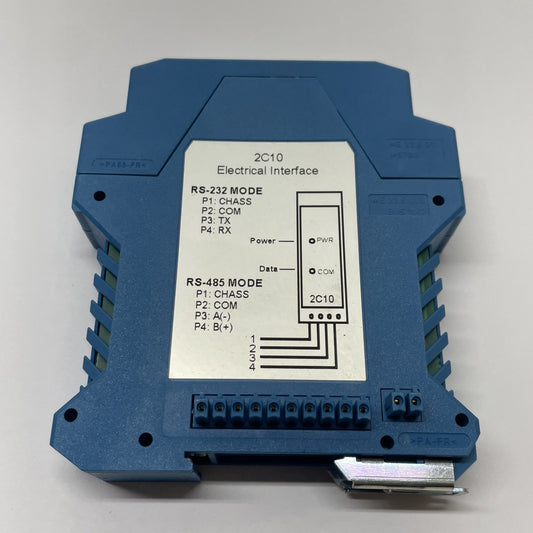 WEED INSTRUMENT  2C10  RS232 / RS485 Multi-Drop Electrical Interface Module