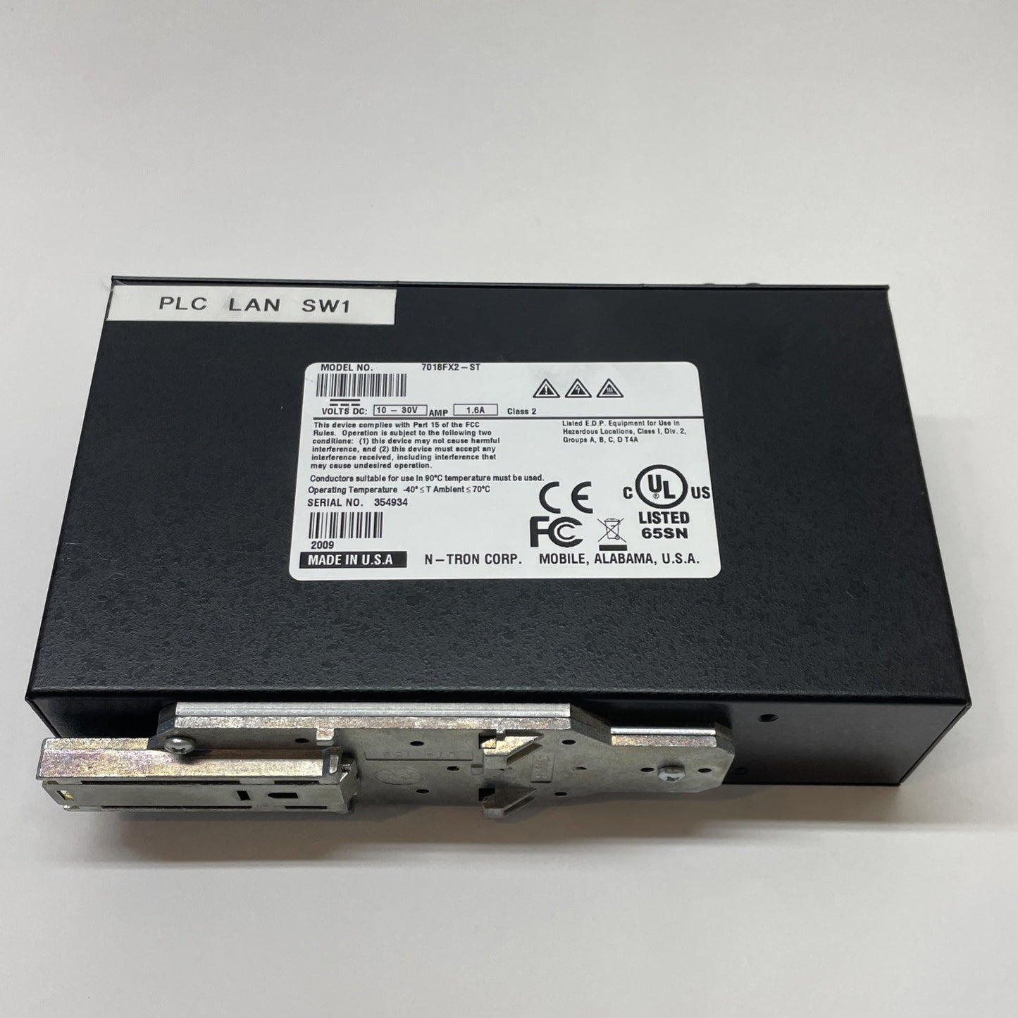 Red Lion (N-Tron) 7018FX2-ST / 7018FX2ST Industrial Ethernet Switch 18-port