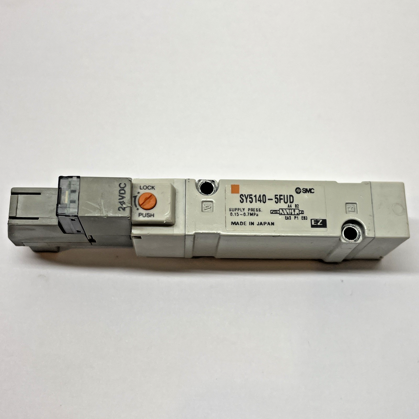 SMC SY5140-5FUD 5-Port Solenoid Valve 24 VDC Base-Mount