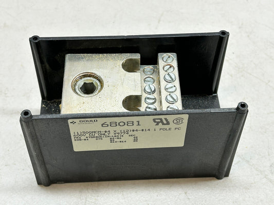 GOULD SHAWMUT 68081 / POWER DISTRIBUTION BLOCK / 600 VDC 1 POLE
