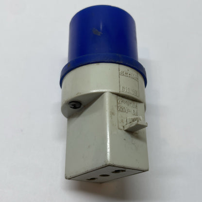 Scame 610.380 / 610 380 Industrial Power Connector Adapter 16A 250 V 2P+E IP20