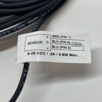 FABCO 949-200-031 Magnetic Position Sensor 6-24 VDC PNP 9 ft Cable