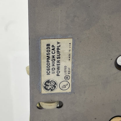 GE FANUC IC600PM503B High-Capacity I/O Rack Power Supply 115/230 VAC