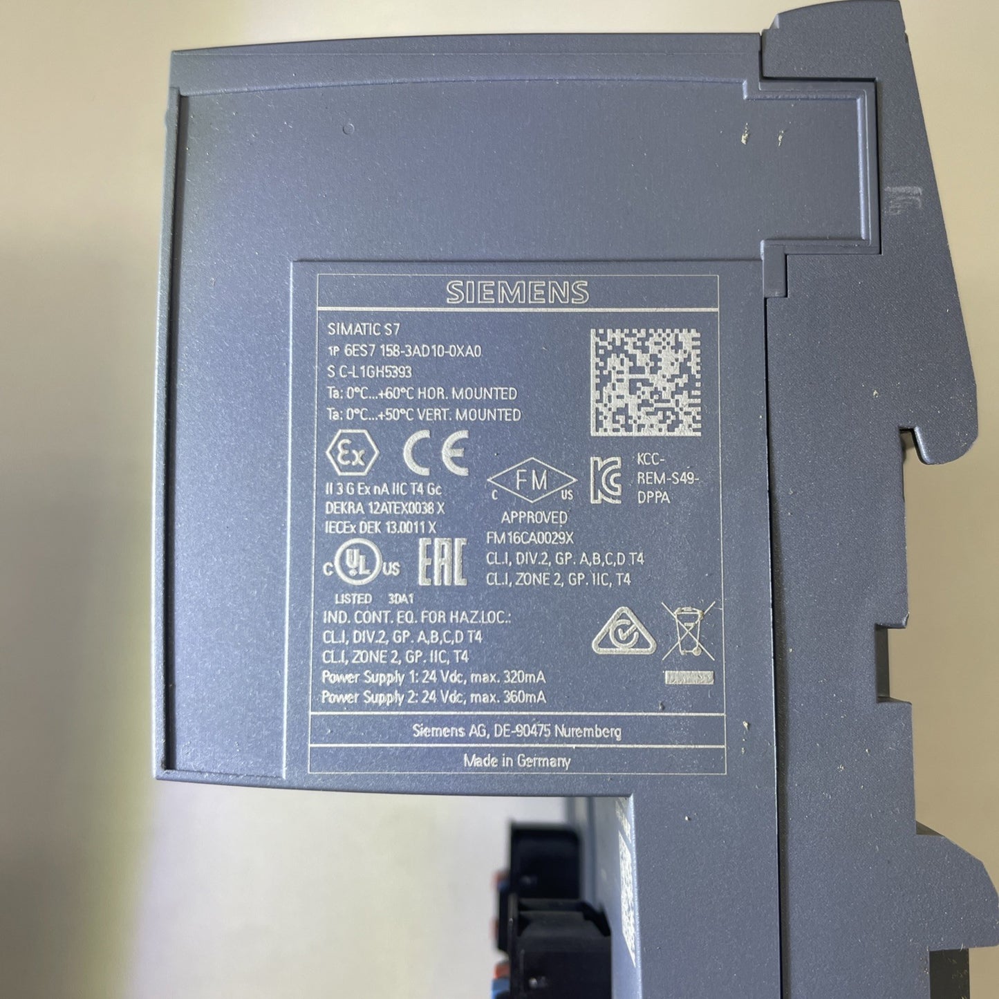 Siemens Simatic / 6ES7158-3AD10-0XA0 / S7 PN/PN Coupler