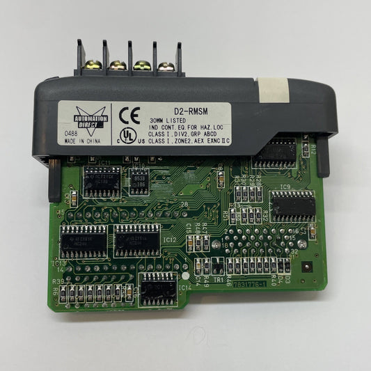 Automation Direct D2-RMSM Serial Remote I/O Master Module DL205 Series