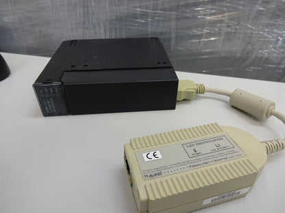 GE Fanuc IC693CMM321-EE Ethernet Interface Module W/ Asante Adapter