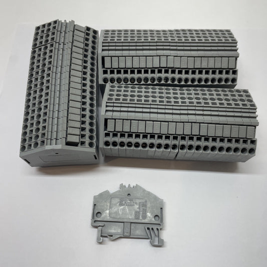 (LOT OF 60) WAGO 280 IEC-60947-7-1 TERMINAL  800V 2.5MM 3-POLE