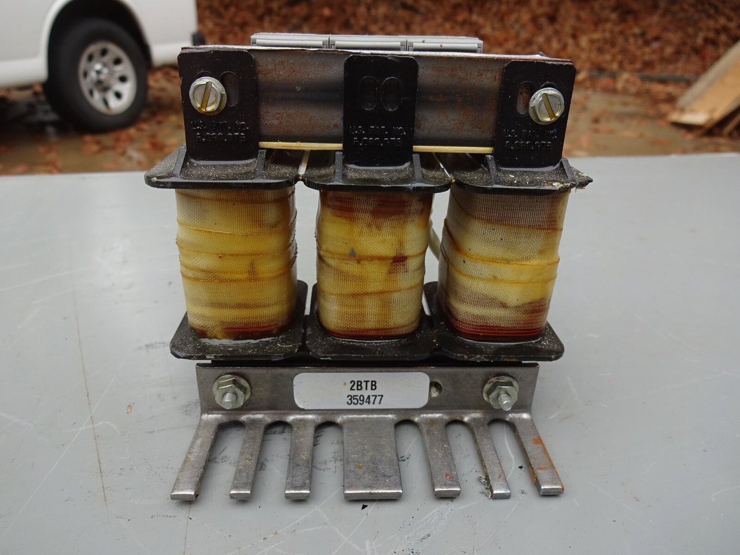 TCI TRANS-COIL KLR2BTB LINE REACTOR KLR SERIES 3PH / 60HZ / 600V / 2A MAX