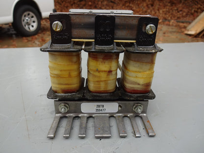 TCI TRANS-COIL KLR2BTB LINE REACTOR KLR SERIES 3PH / 60HZ / 600V / 2A MAX