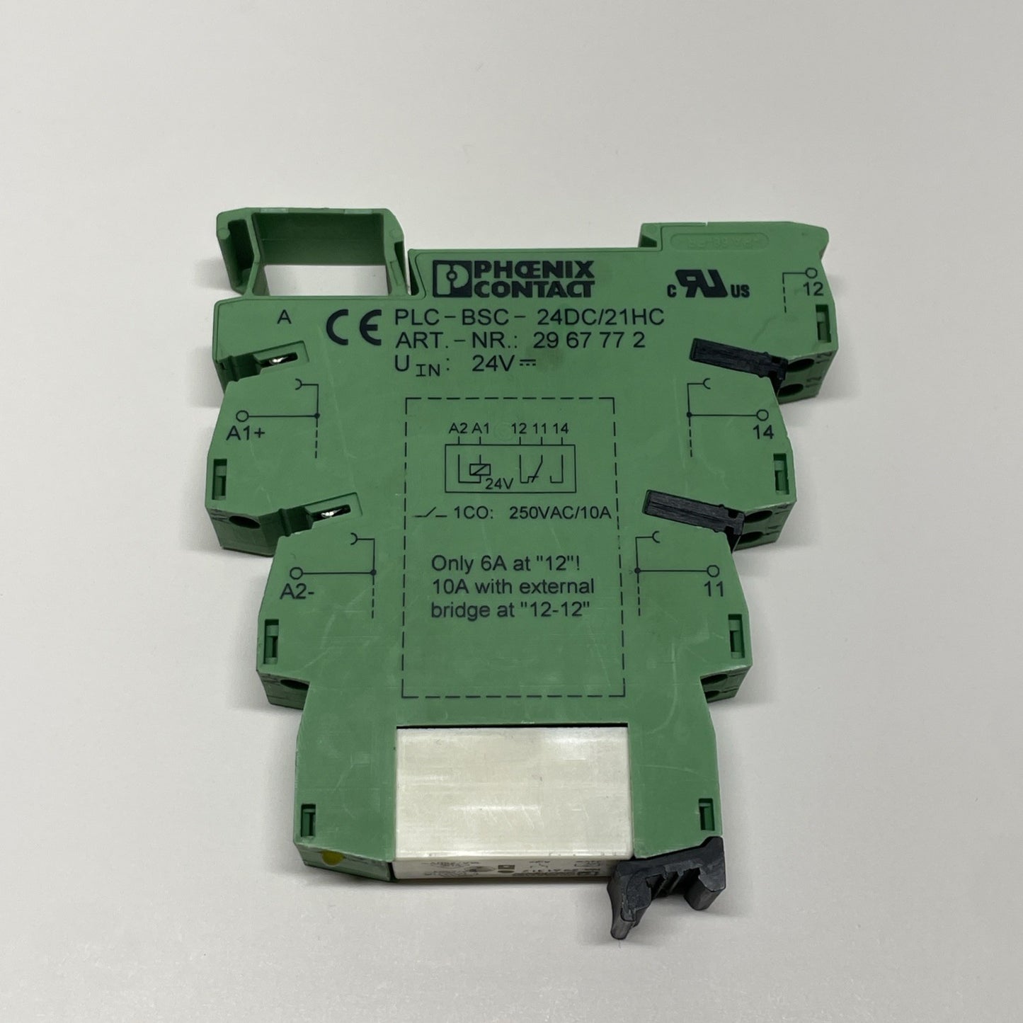 PLC-BSC-24DC/21HC Phoenix Contact Relay Base DIN Rail Socket 24 VDC 2967772