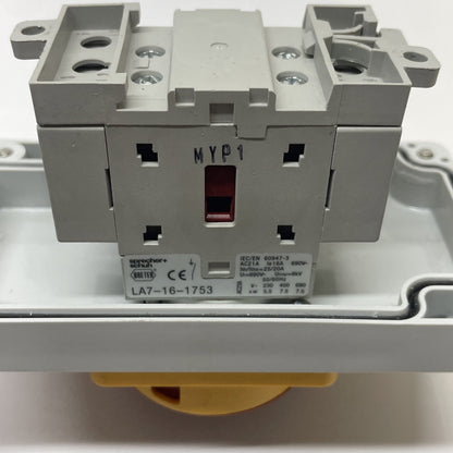 Sprecher & Schuh LA7-16-1753 16A 3-Pole Motor Disconnect Switch Box