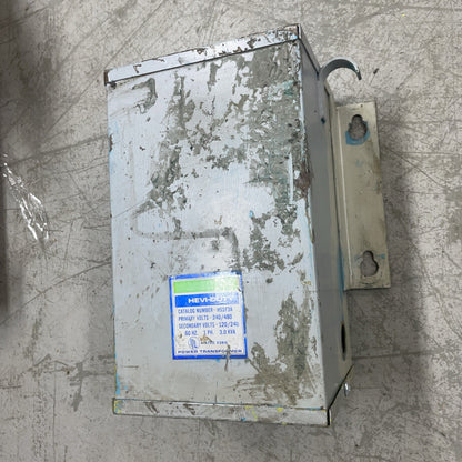 Hevi Duty HS1F3A 3 kVA 1-Phase Transformer 480/240 V to 240/120 V