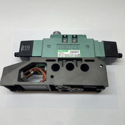 NUMATICS IS05599/11, SOLENOID VALVE  110-120VAC .06A 124BB415LP15G30 (150psi)