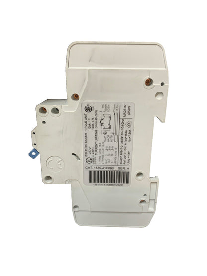 ALLEN BRADLEY 1489-A CIRCUIT BREAKER SER. A 6AMP 1489-A1C060
