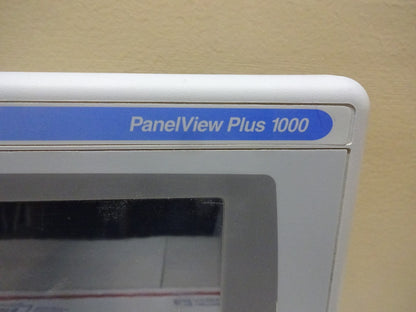 ALLEN BRADLEY 2711P-T10C4D1 PANELVIEW 1000 PLUS 2711P-RDT10C 2711P-RP1 / TESTED