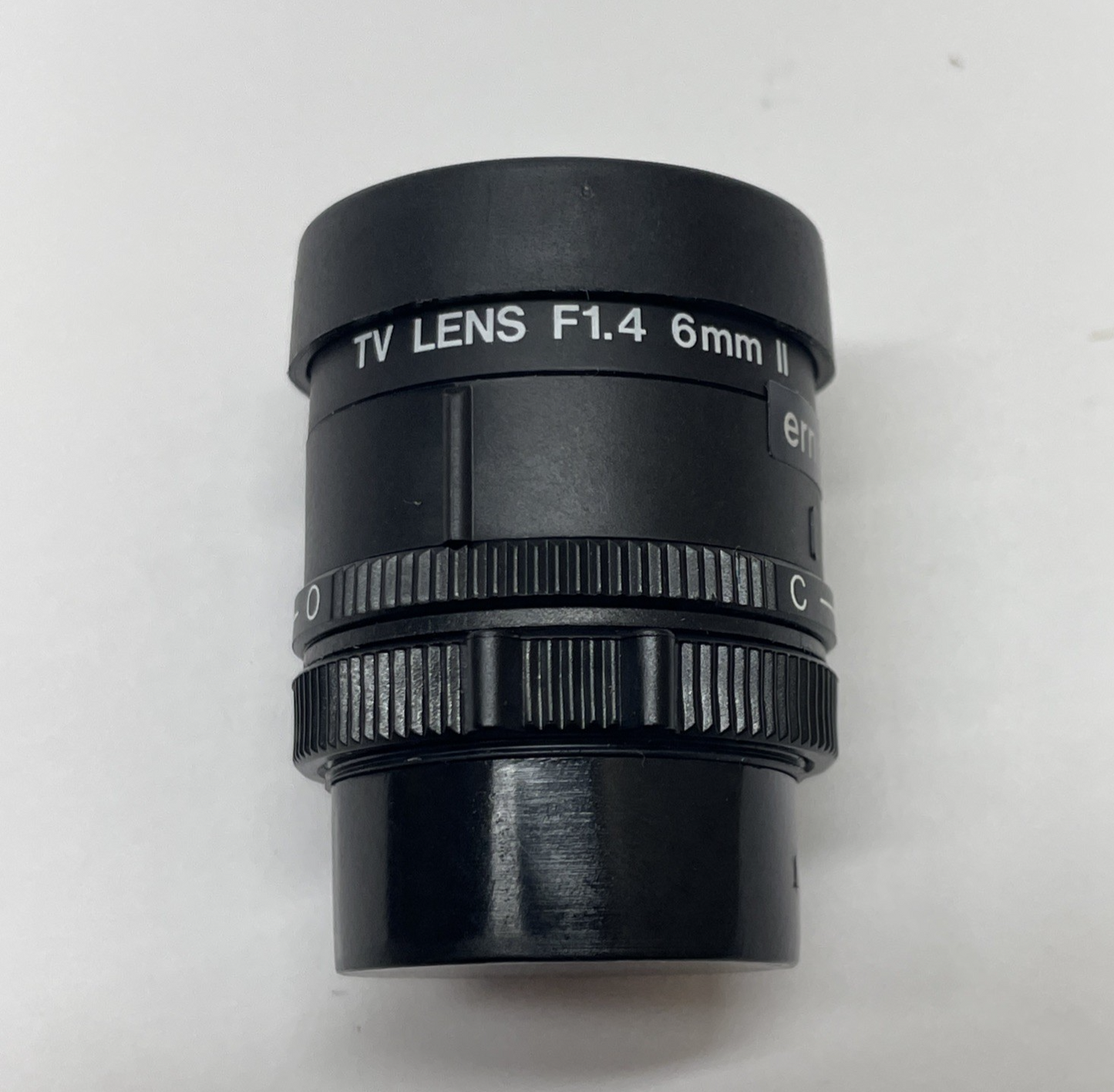 Ernitec 0614-1/2 (6mm) F1.4 1/2" C-mount CCTV / Security Camera Lens