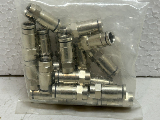 COMPRESSION RG6 CONNECTOR MINI 900027 / F MALE / LOT OF 20 NEW