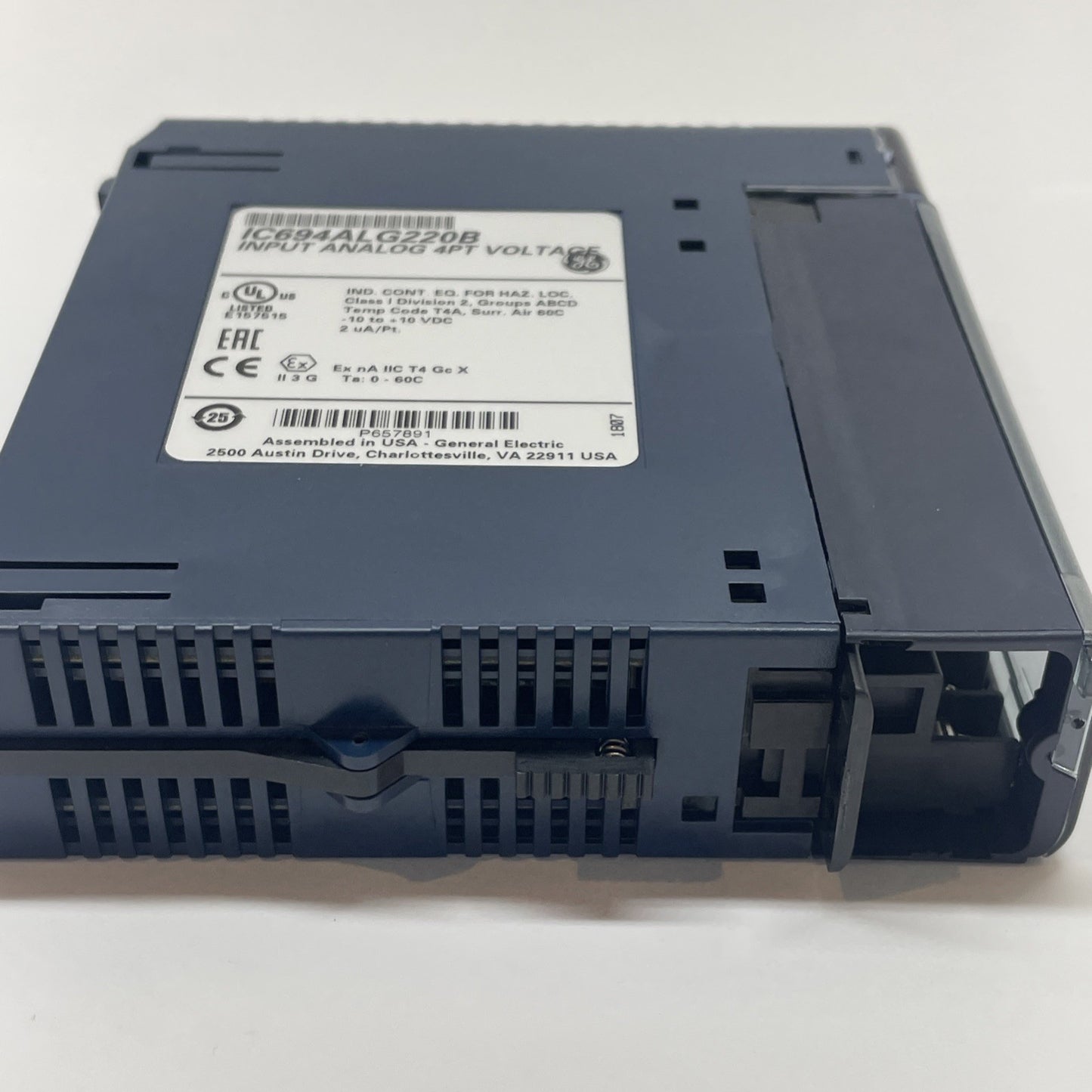 GE Fanuc IC694ALG220B 4-Channel Analog Voltage Input Module