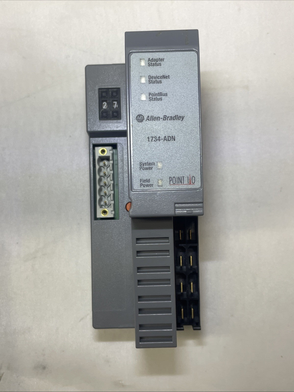 Allen Bradley 1734-ADN Ser. B DeviceNet Point I/O Part No.92427071