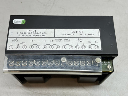 KEPCO PAT 15-1.5 ER / PAT15-1.5ER POWER SUPPLY 115/230VAC 0-15VOLTS 0-1.5AMP