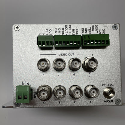 ComNet FVR812 Video Receiver 8-Channel + 2 Bi-Directional Data/Contact Closure