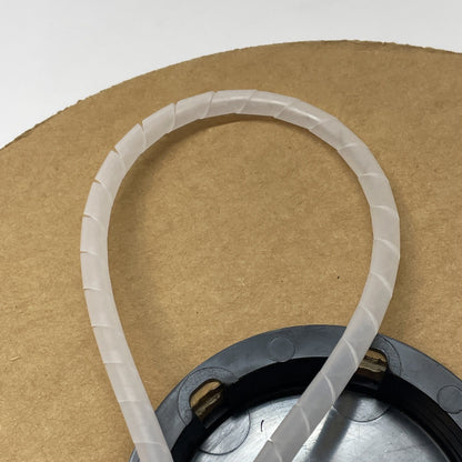 Panduit T25F-C, 0.25" OD x 100' L, 3/16 to 2" Bundle Diameter, Spiral Wrap 30.5m