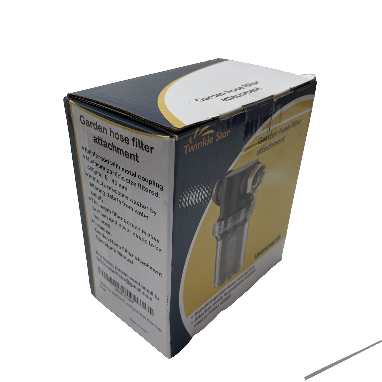 Universal Sediment Filter Attachment Fit Garden Hose Twinkle Star