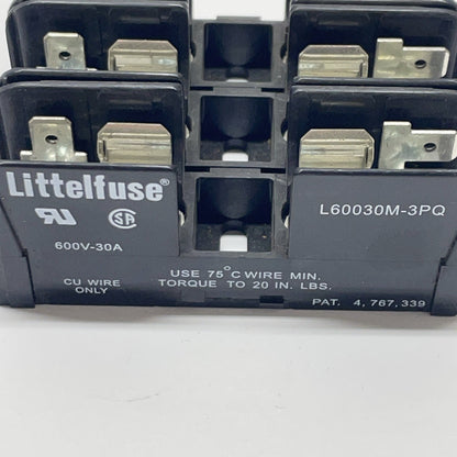 Littelfuse L60030M-3PQ 3P 30A 600V Fuseholder