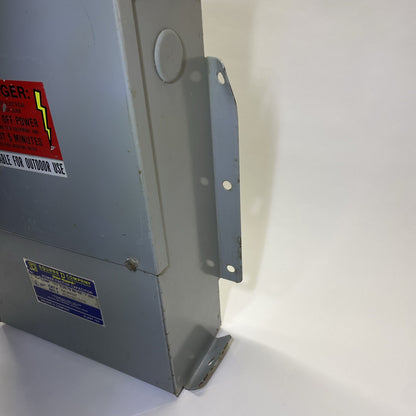 Square D PFC4010F 480VAC 60Hz Power Factor Correction Capacitor