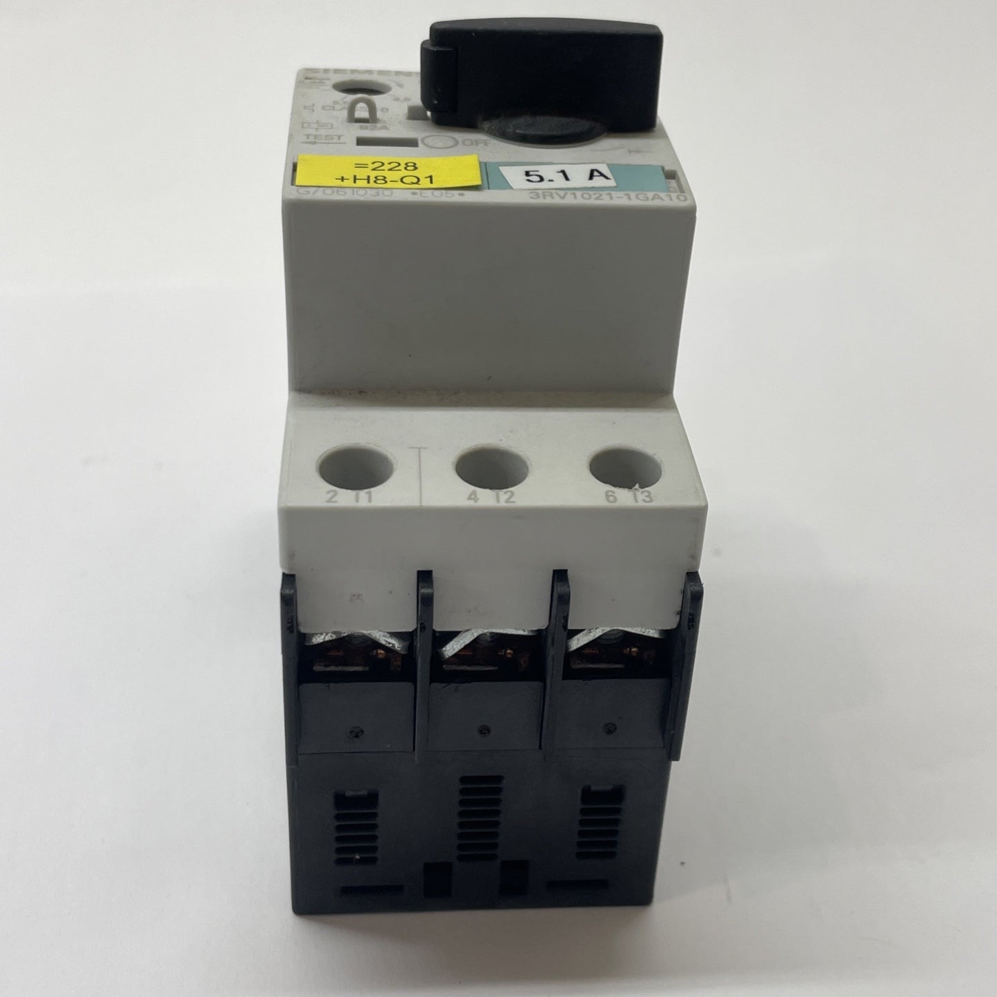 Siemens 3RV1021-1GA10 Motor Protection Circuit Breaker 4.5-6.3 A