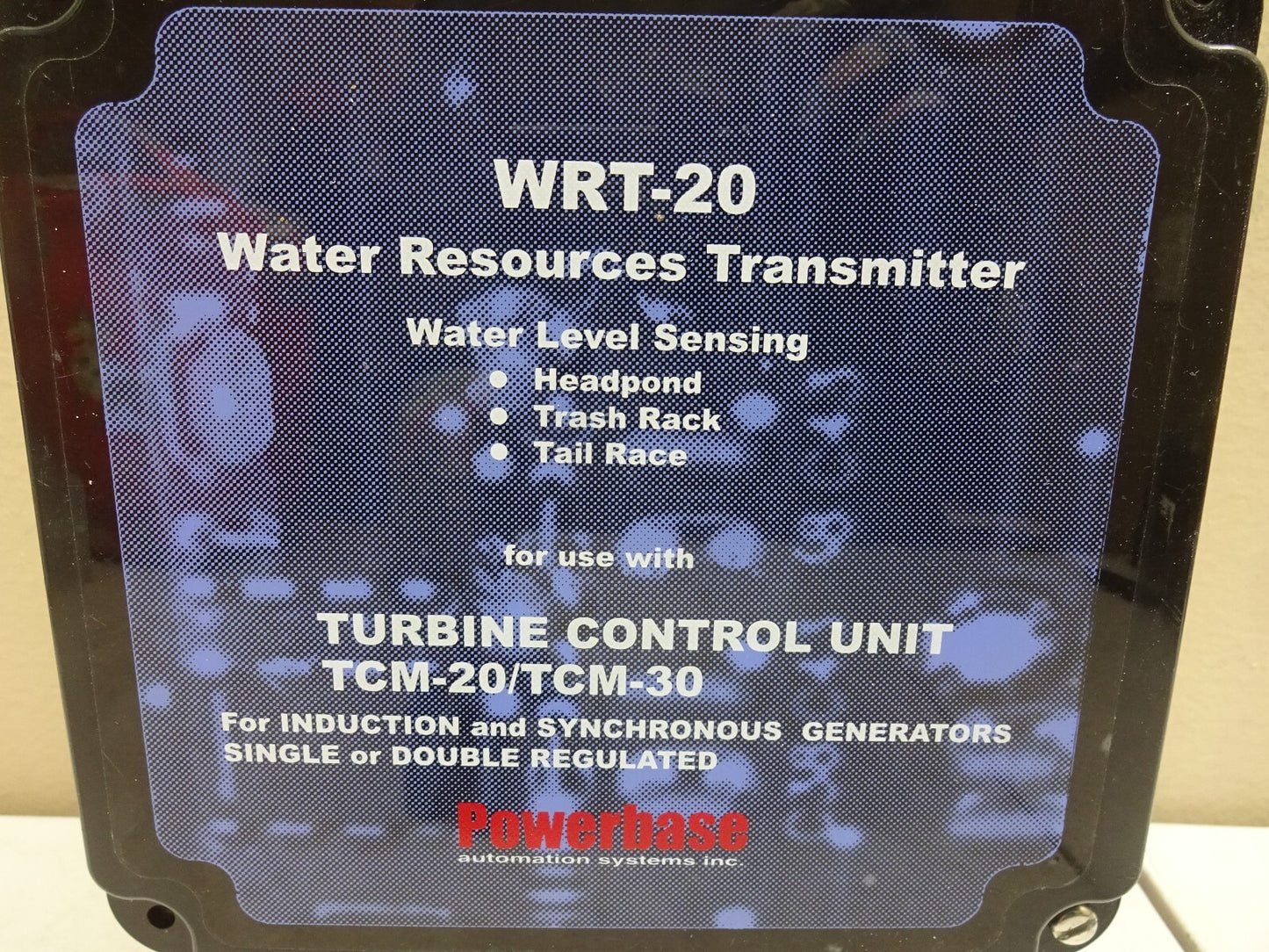 POWERBASE WRT-20 / WATER RESOURCES TRANSMITTER / USE WITH TCM-20 OR TCM-30