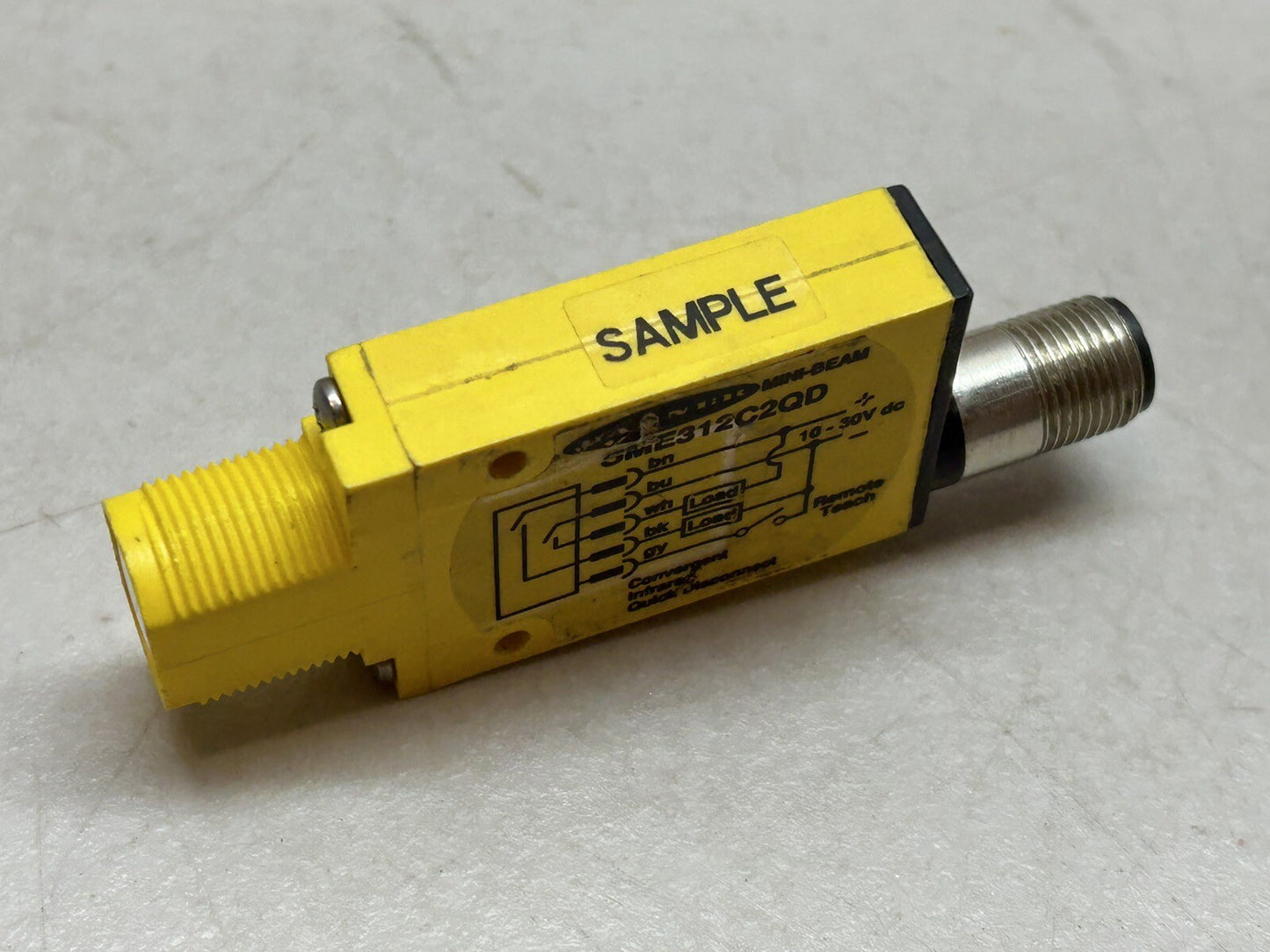 BANNER SME312C2QD / 56953 MINI-BEAM SENSOR / USED AS SAMPLE ONLY