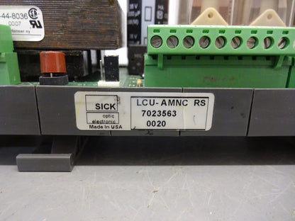 SICK 7023563 / LCU-AMNC RS / POWER SUPPLY 120/220 VAC GUARD ONLY 24