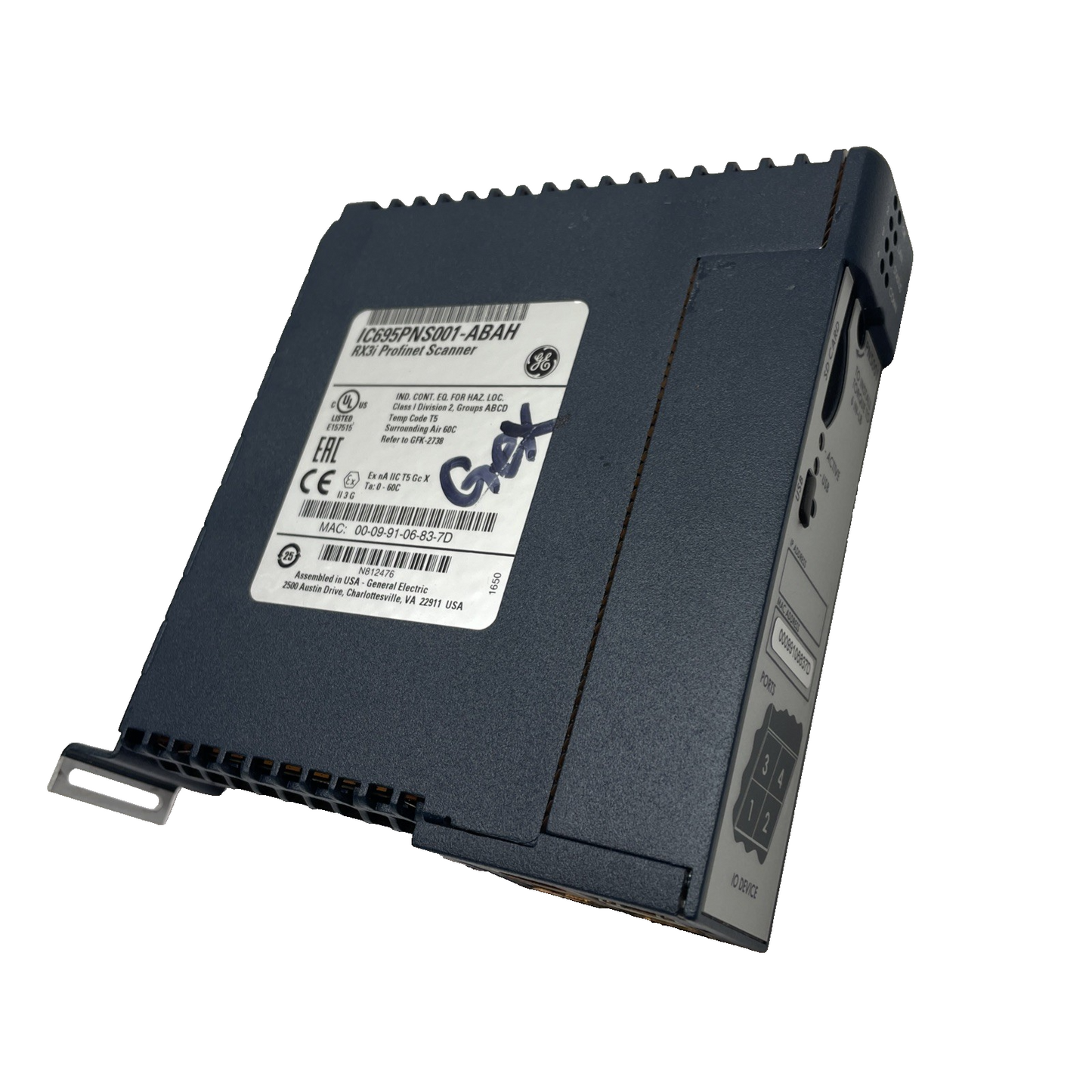 GE Fanuc  IC695PNS001-ABAH  RX3i PACSystems PROFINET Scanner Module