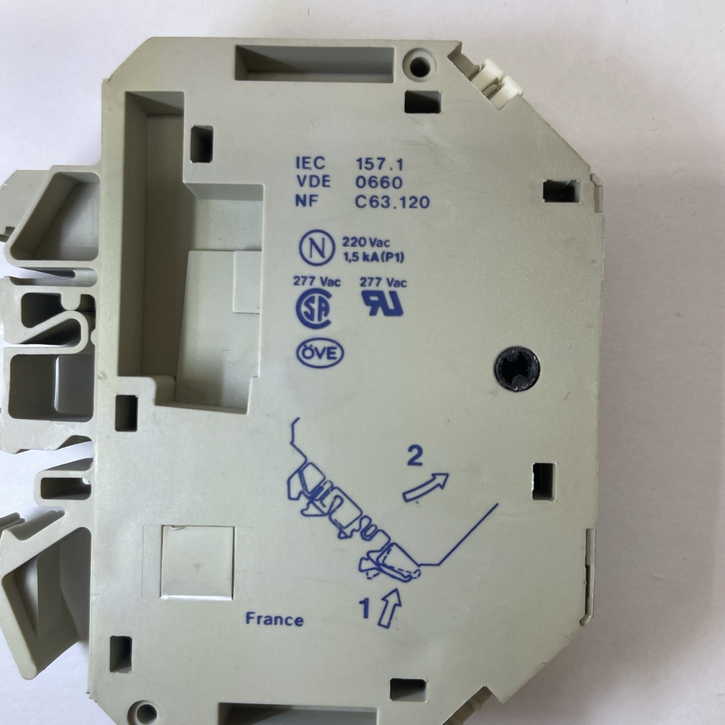 Telemecanique GB2-CB16 Circuit Breaker 10 Amp 1 Pole