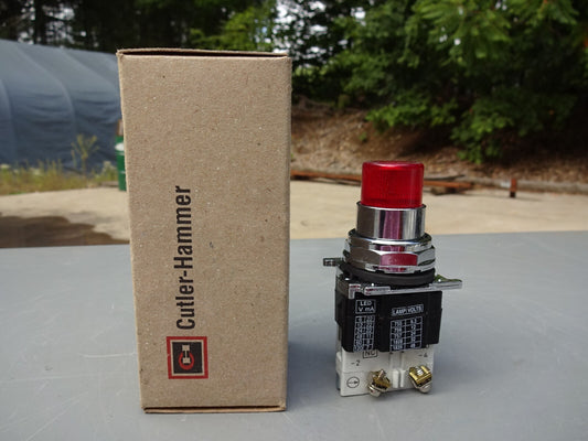 EATON 10250T397LRD24-1 / 10250T397LRD241 RED LIGHT PUSH BUTTON / NEW WITH BOX