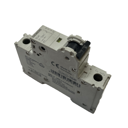 SIEMENS 5SJ41 Miniature Circuit Breaker 1-Pole 2A Overcurrent Protection