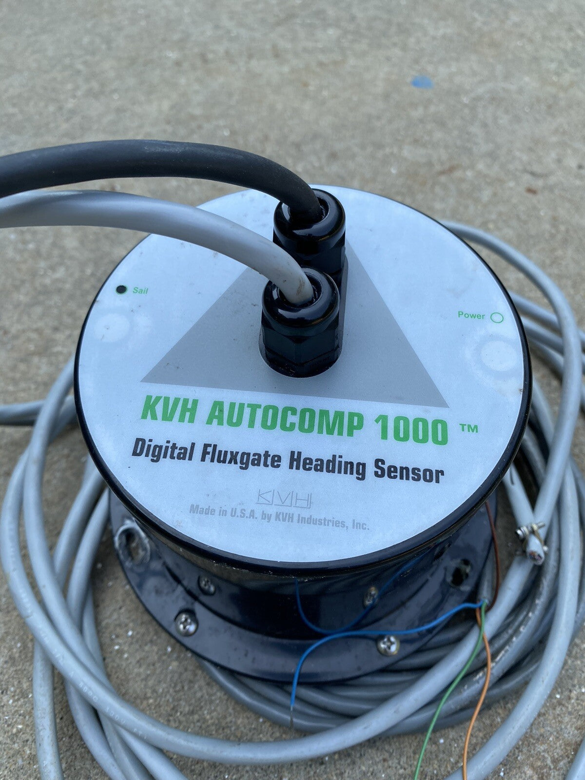 KVH 02-0374 AUTOCOMP 1000 SAILCOMP / 103AC DIGITAL FLUXGATE HEADING SENSOR