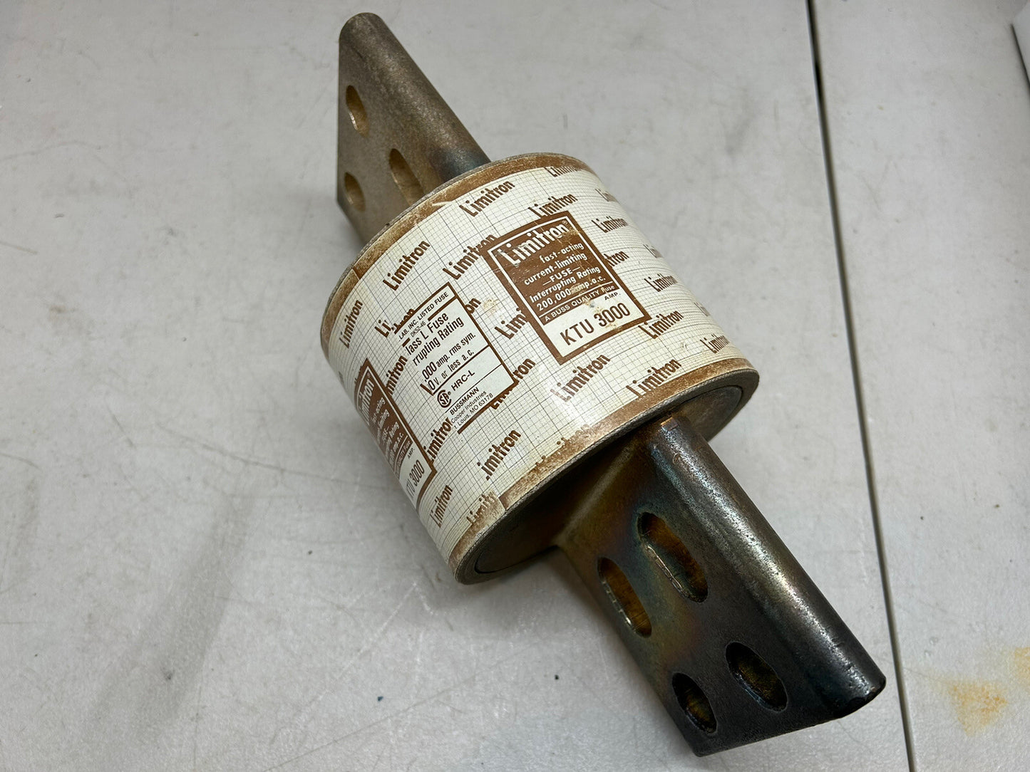 LIMITRON KTU 3000 BUSS FUSE 3000A CURRENT LIMITING FAST ACTING BUSSMANN / NEW