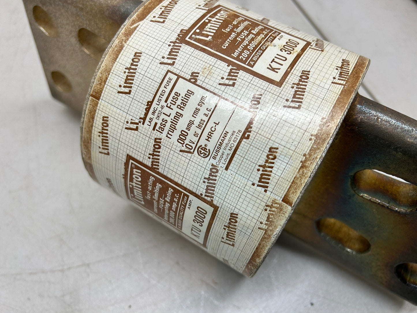 LIMITRON KTU 3000 BUSS FUSE 3000A CURRENT LIMITING FAST ACTING BUSSMANN / NEW