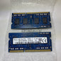 SK Hynix 4GB 1RX8 PC3L-12800S-11-13-B4 Laptop Memory HMT451S6BFR8A (LOT OF 2)