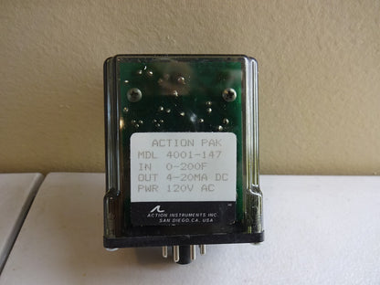 ACTION PAK 4001-147 120 VAC 8-Pin Control Relay