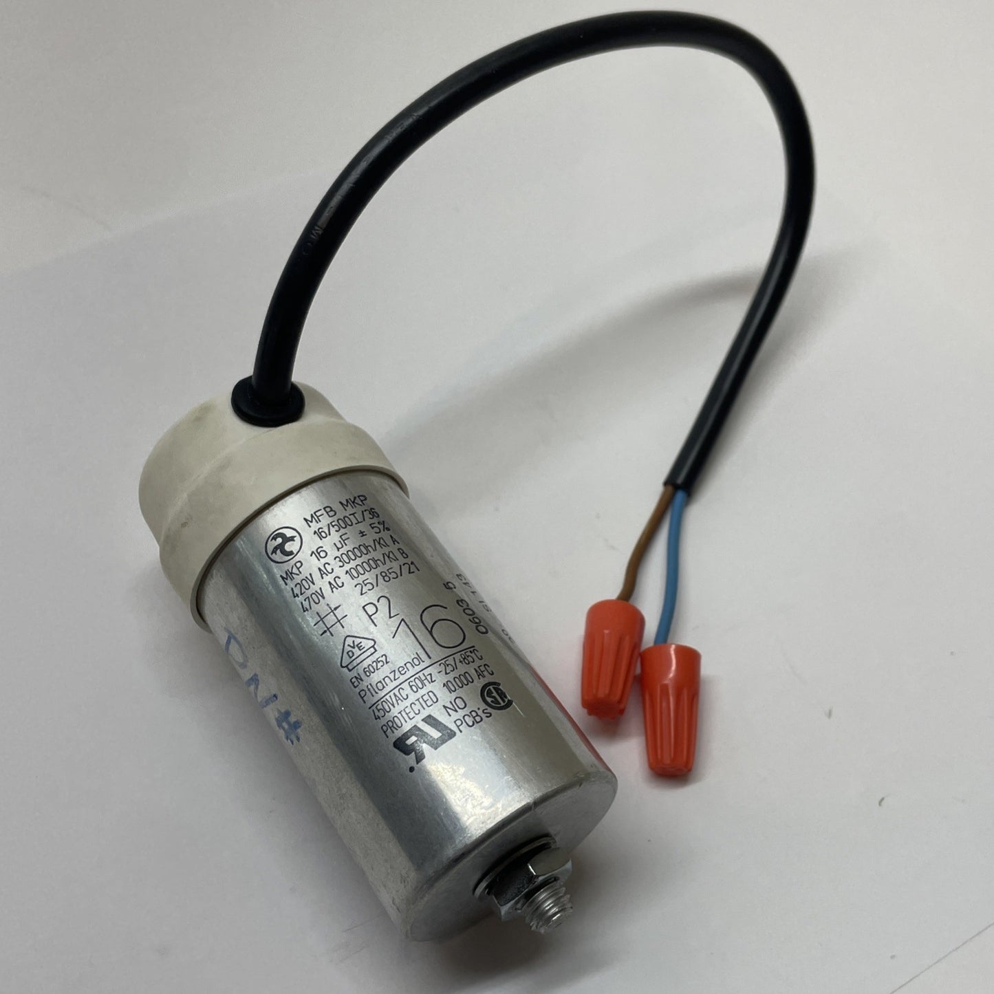 Pflanzenol Schutzart Capacitor 16UF 420V 5% MKB-MKP-16/500I