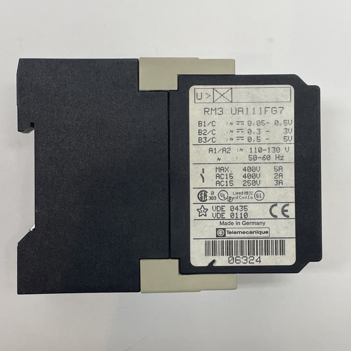 Telemecanique RM3 UA111FG7 Measurement Relay RM3 UA1 (USA)