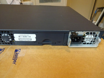 JUNIPER NETWORKS SA4500 SSL VPN APPLIANCE JNMR1 AC IP 100-240V 60-50HZ 3-1A NEW