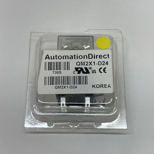 AUTOMATION DIRECT QM2X1-D24, COIL 24 VDC ,250 VAC (NEW)
