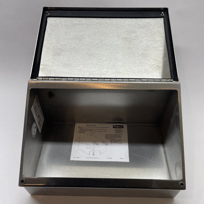 Hoffman C8C12SS Stainless Steel Consolet Enclosure 8x12x7.09 Type12