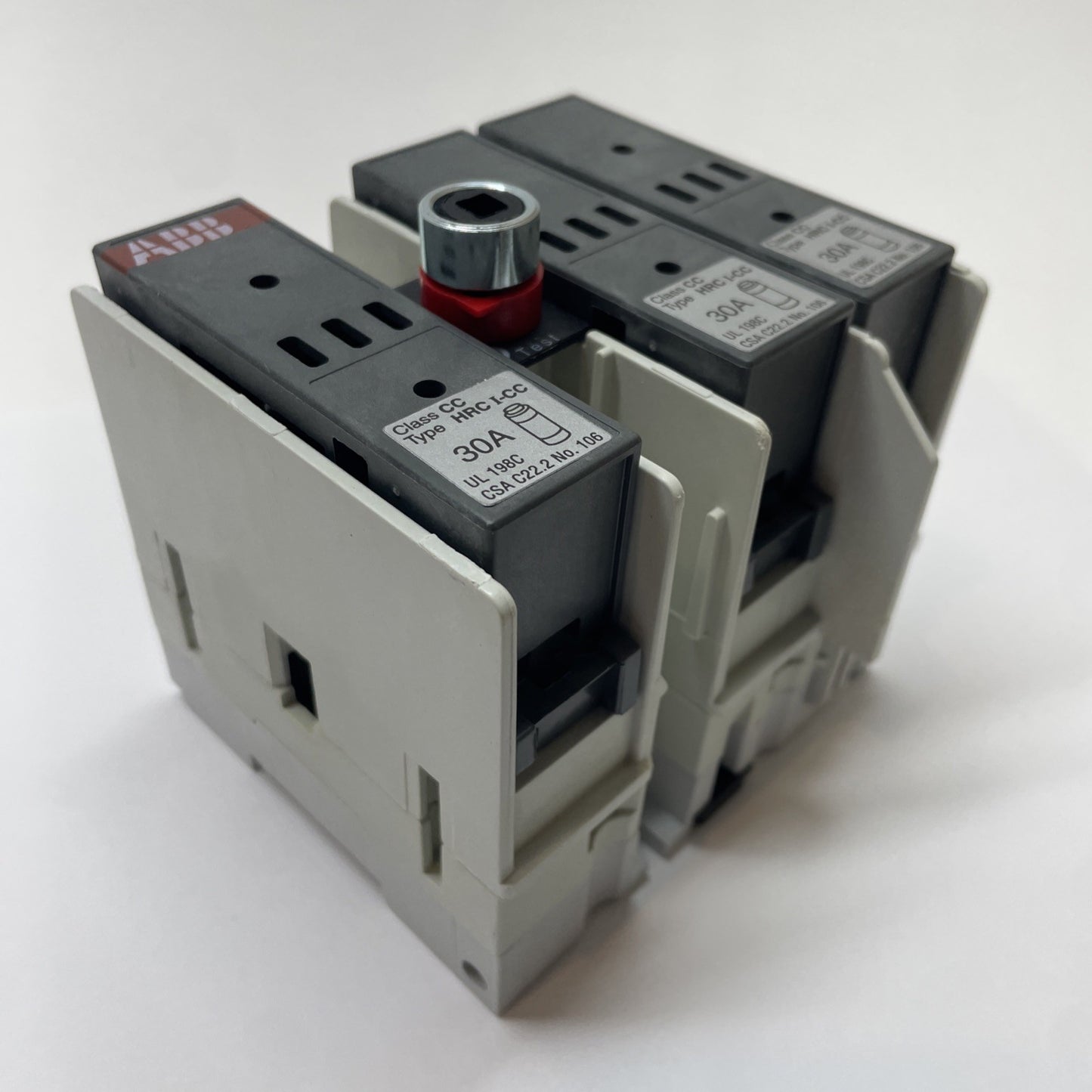 ABB 1SCA022548R9720 / OS30ACC12 30A 600V 3-Pole Fusible Disconnect Switch NEW